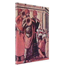 Vittore Carpaccio - Taufe der Gläubiger Galerie Gefaltete Leinwand