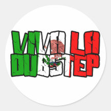 Viva La Dubstep Camisetas Sticker