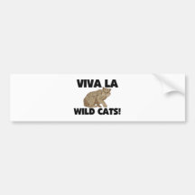 Viva La-wilde Katzen Auto Sticker