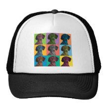 Vizsla Pop-Art Kultcaps