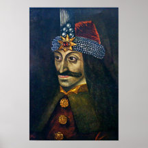 Vlad der Impaler Plakat-Druck