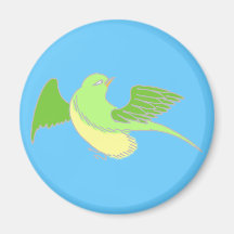 Vogel bird kühlschrankmagnet