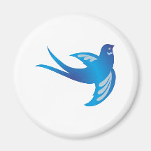 Vogel bird kühlschrankmagnet