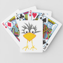 Vogel bird spielkarten