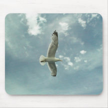 Vogel im Flug Mousepads
