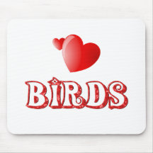Vögel Mousepads