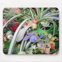 Vögel u. Blume Mousepad