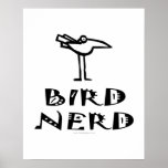 Vogelbeobachtung, Vogelbeobachtung, Vogelkunde Plakatdruck