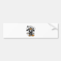 Vogelscheuche Autosticker