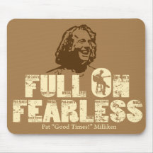 Voll auf furchtlosem mousepad
