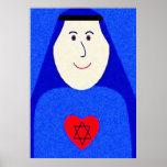 VOLL VON DER ANMUT PLAKATDRUCK