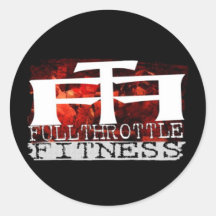 Volleistungs-Fitness-Aufkleber