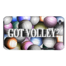 Volleyball-Collage Barely There iPod Hülle