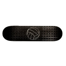 Volleyballl; Cooles Schwarzes Bedruckte Skateboarddecks