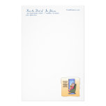 Vor Kaffee-lustigem Spaß-Schlund-Briefpapier Individuelles Druckpapier