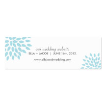 Vornehme Website-Karten der Blumenblatt-| Wedding  Visitenkarten Vorlagen