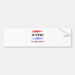 Vote Auto Aufkleber