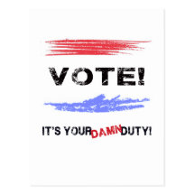 Vote Postkarte
