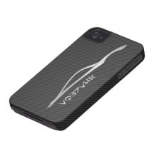 "VQ37VHR" G37 silberne Silhouette Case-Mate iPhone 4 Hüllen