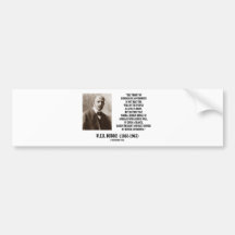 W.E.B. Dubois Theorie der demokratischen Regierung Auto Aufkleber