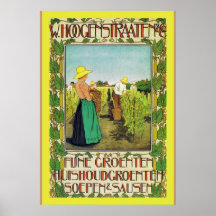 W. Hoogstraaten u. Co.~ niederländische Vintage We Posterdrucke