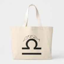 Waage-Symbol-Astrologie-Tierkreis Tragetasche