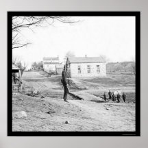 Wache in Centreville, VA 1862 Plakat