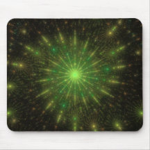"Wachsende Flora-" Fraktal-Kunst Mousepads