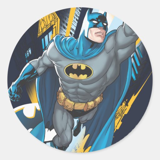 Wächter Batmans Gotham Runder Sticker