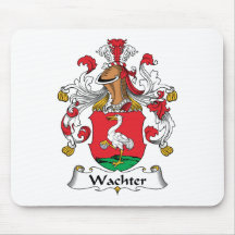 Wachter Familienwappen Mousepad