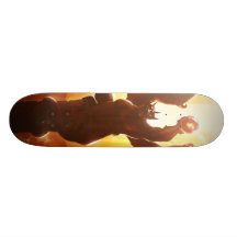 Wächter-Feuer Skatedeck Bedruckte Skateboarddecks