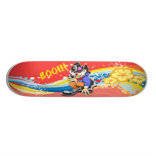 Wahnsinniger Clown Individuelle Skateboarddecks