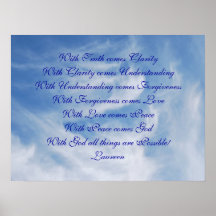 Wahrheit, verstehenLiebe und Gott Posterdrucke