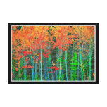 Wald ausgedehnter Leinwand-Druck Gespannte Galerie Drucke