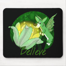 Waldmagischer Corgi Mousepad
