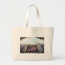 Wall Street Leinentaschen