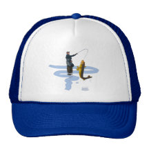 Walleye Fishing Outdoor Fisherman's Sporting Gift Trucker Hat
