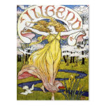Walter-Kran "Jugend" Kunst Nouveau Postkarten