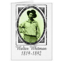 Walter Whitman Grußkarten