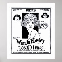 Wanda Hawley 1922 Vintages Filmanzeigenplakat