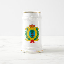 Wappen offiziellen Symbols Durangos Mexiko Tassen