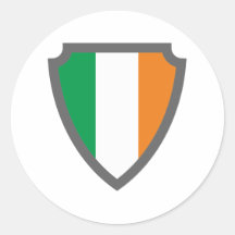 Wappen Schild hatchment Irland Ireland Eire Sticker