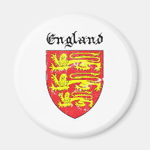 Wappen von England Magnete