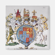 Wappen von König James I von England Magnets