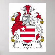 War Familienwappen Plakatdruck