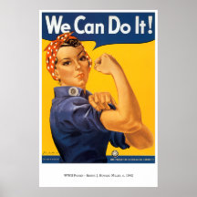 War-Poster-30: Rosie der Nieteneinschläger