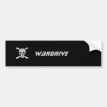 Wardrive Auto Aufkleber