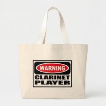 Warnende Clarinet-SPIELER Tasche