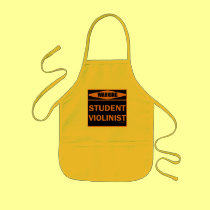 Warning! Student Violinist! schürzen