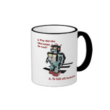 Warum das Roboter-Kreuz die Straße tat Kaffeetasse